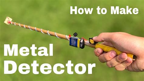 how to make a metal detector control box|build metal detectors from scratch.